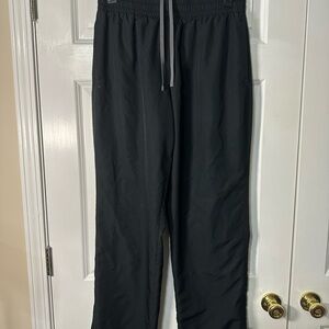 Under Armour Black Men's Drawstring Joggers with Gray Drawcord